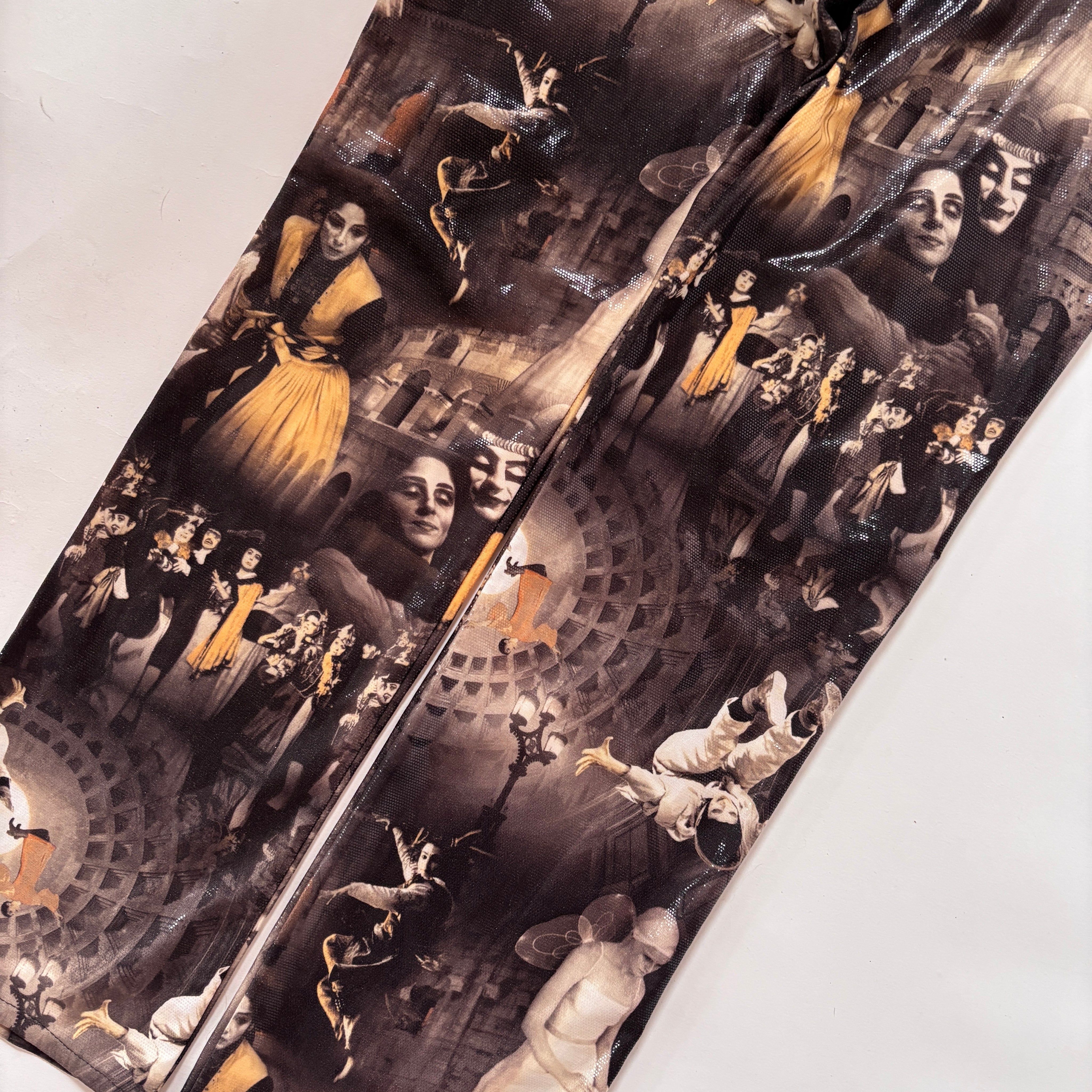 Y2K Novelty Print Pants (M)