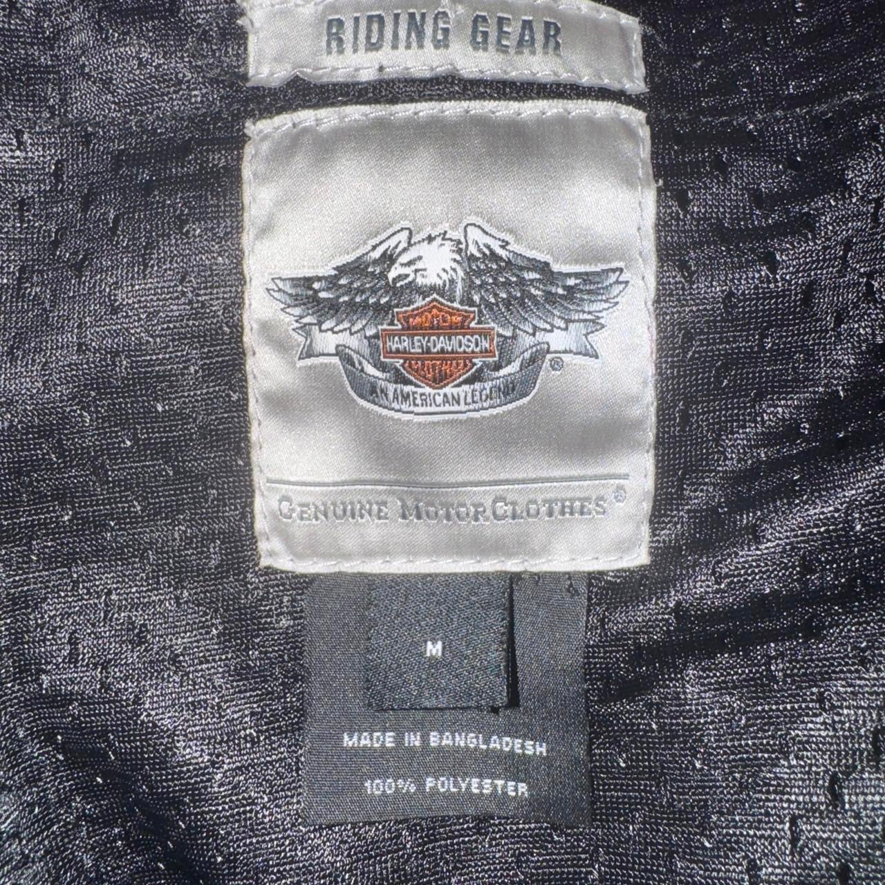 Y2K Harley Davidson Moto Jacket (M)