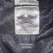 Y2K Harley Davidson Moto Jacket (M)