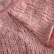 Zone Bleue Pink Cardigan (S/M)