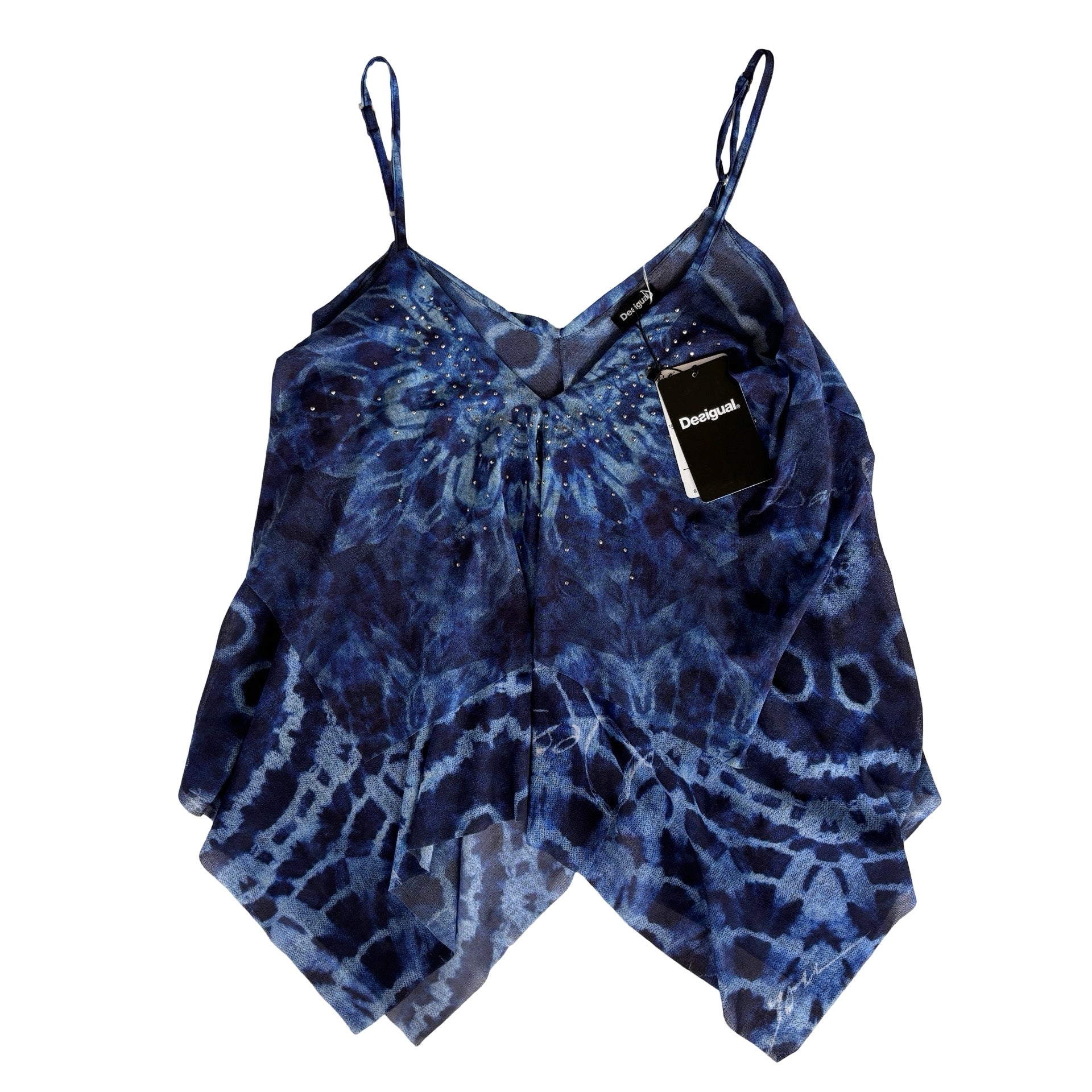 Desigual Deadstock Mesh Tank (S/M)