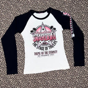 J-Fashion “Stardom” Embellished Graphic Long Sleeve (M)