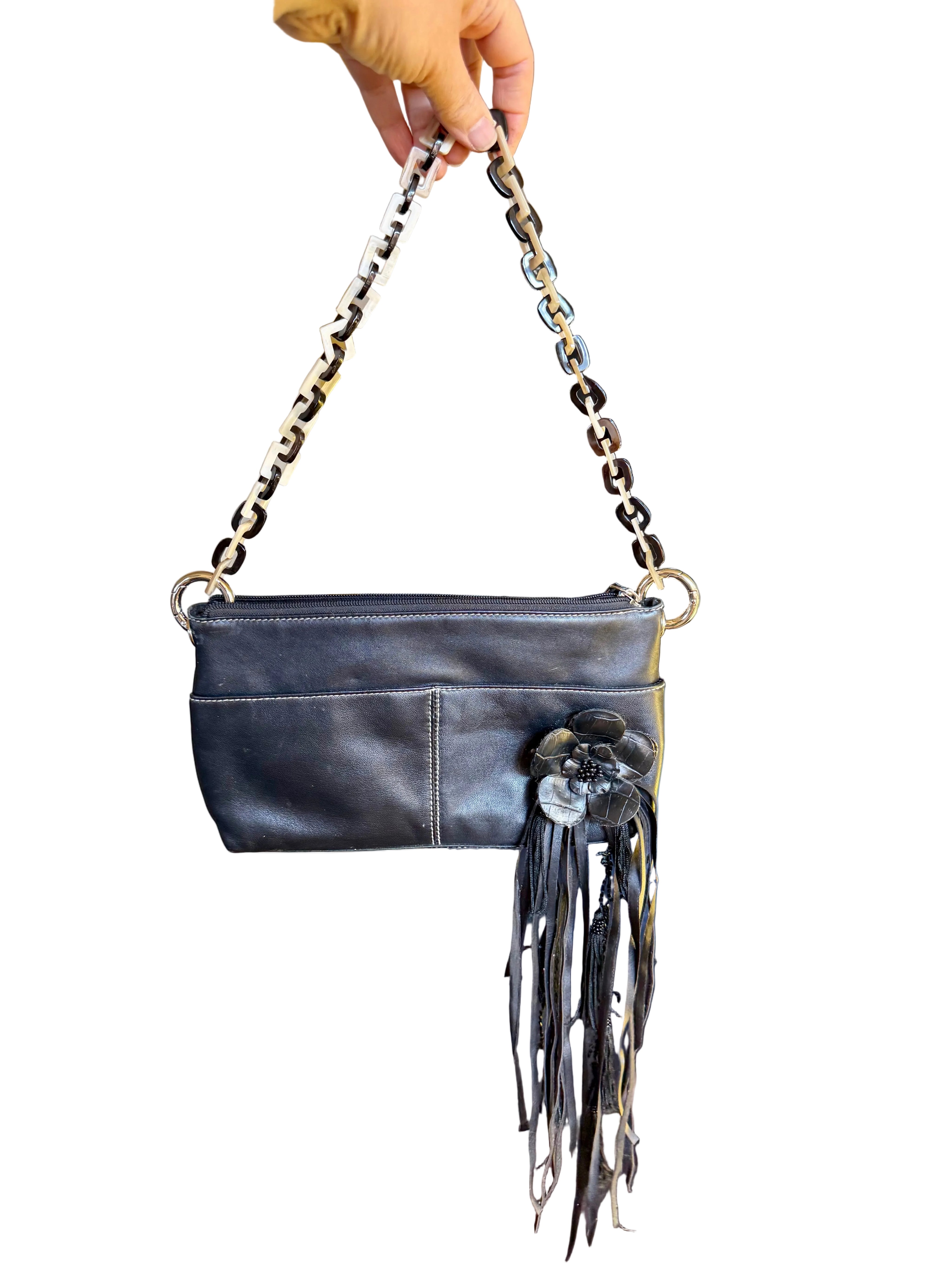 Reworked Ralph Lauren leather purse