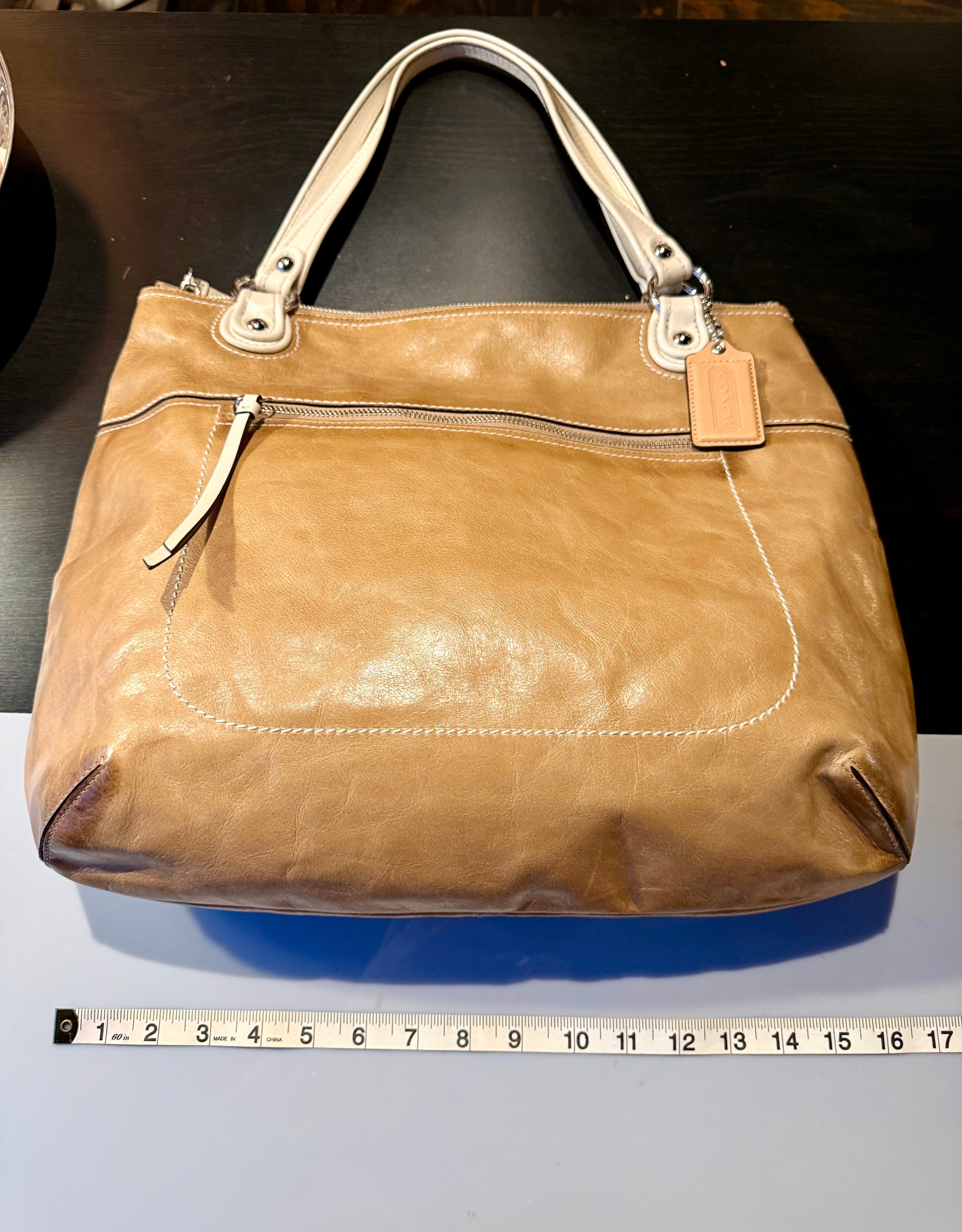 Coach Poppy Glam tote bag