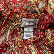 Y2K Paisley Blouse (M/L)