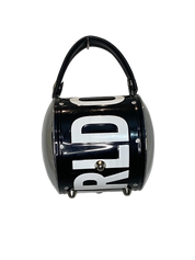 Vintage License Plate Upcycled Bag