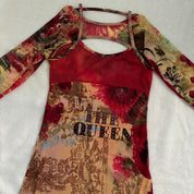 Save The Queen Mesh Dress (S/M)