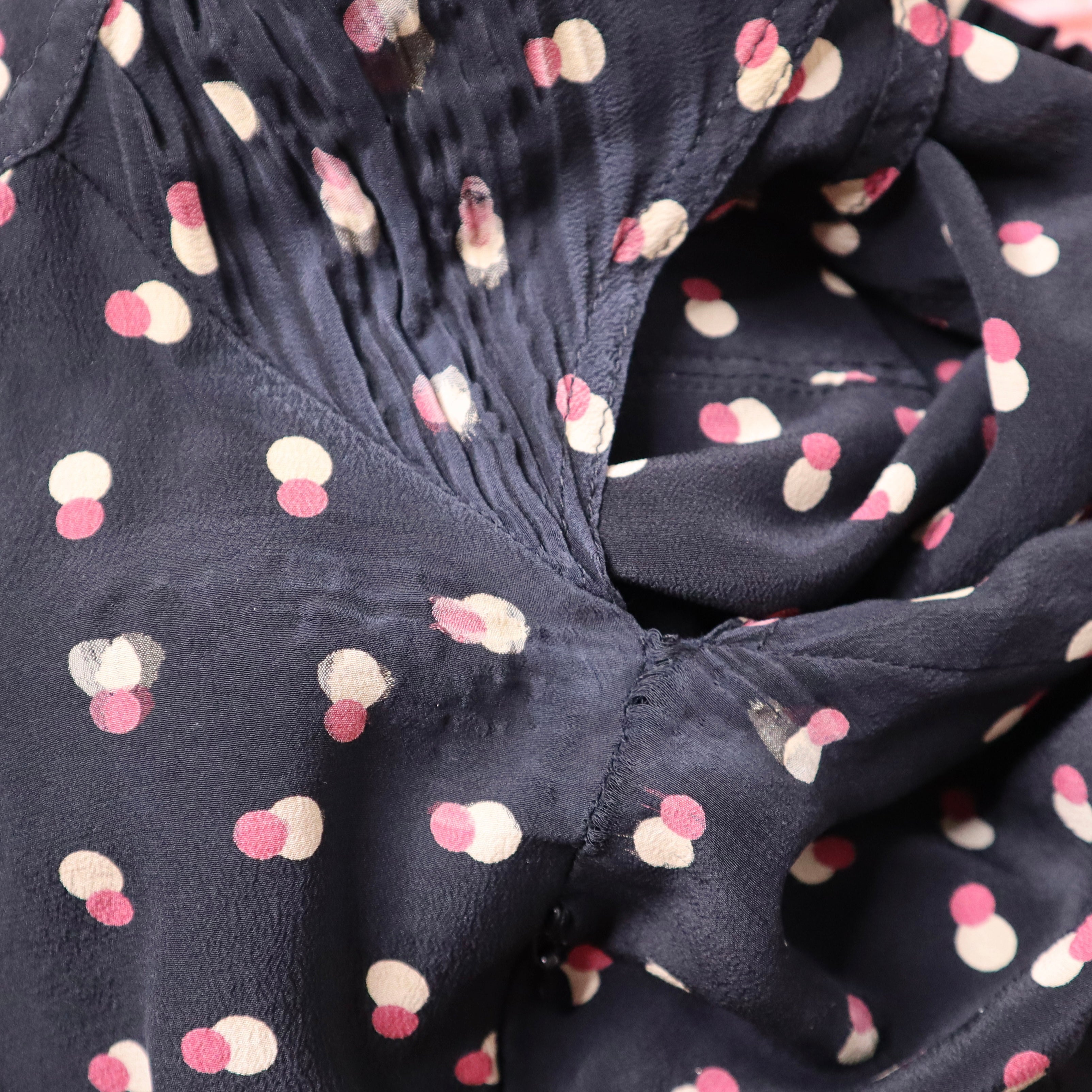 Y2K Italian Silk Midi Dress (S)