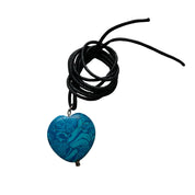 Vintage Turquoise Heart Necklace