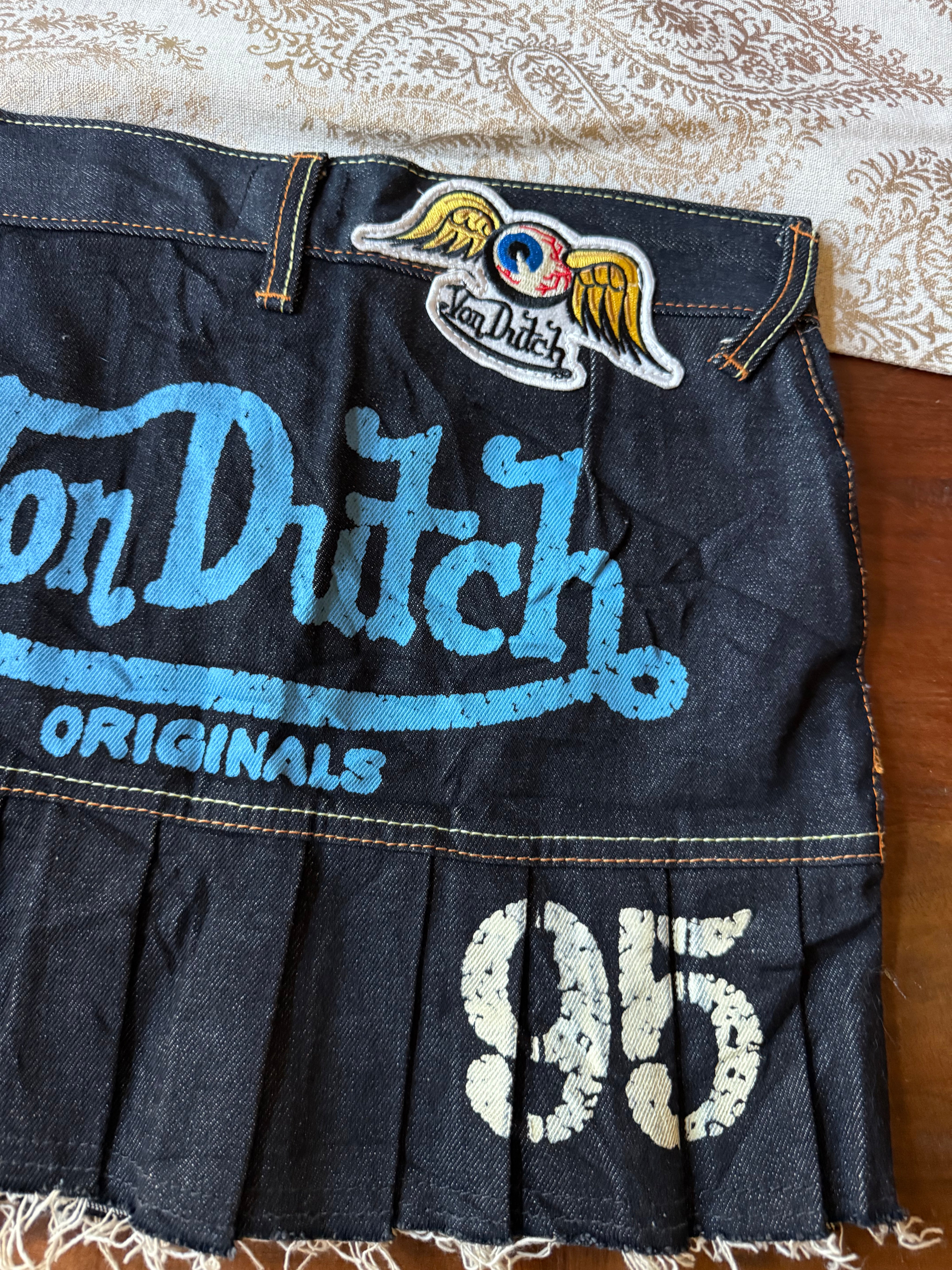 Von Dutch Pleated Mini (S)