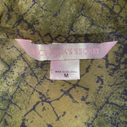 Y2K Victoria’s Secret Snake Print Slip (M)