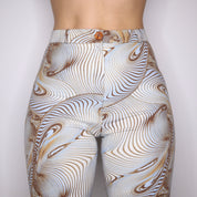 Y2K Funky French Flare Pants (S)