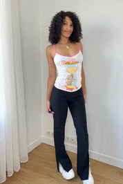 Vintage Y2K Graphic Print Cami (XS/S)