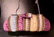 Satins beaded purse