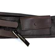 Deadstock Vintage Gothic Leather Utility Belt (L-XL)