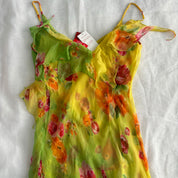 Deadstock Rene Derhy Floral Dress (M/L)