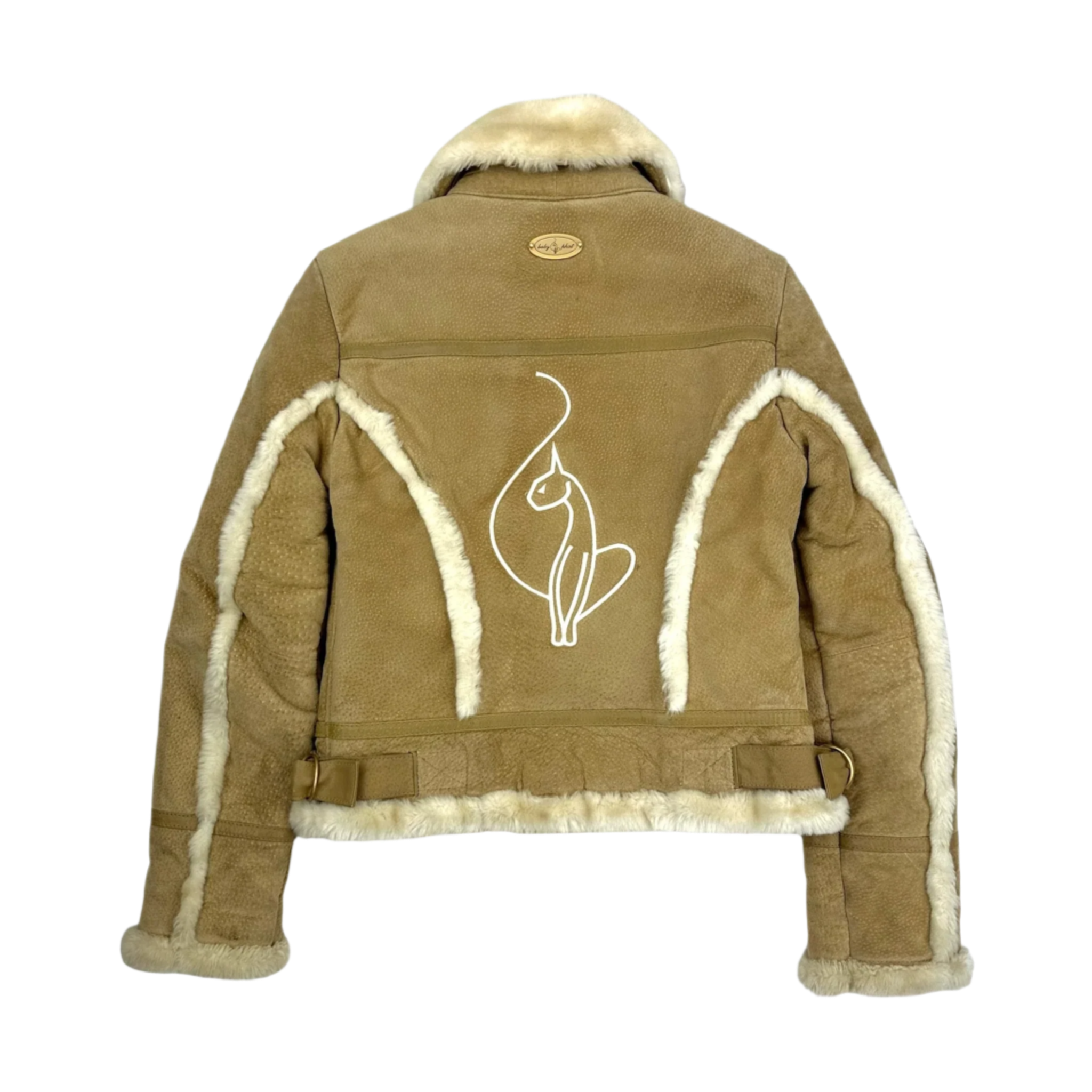 Baby Phat Suede Fur Jacket (XS)