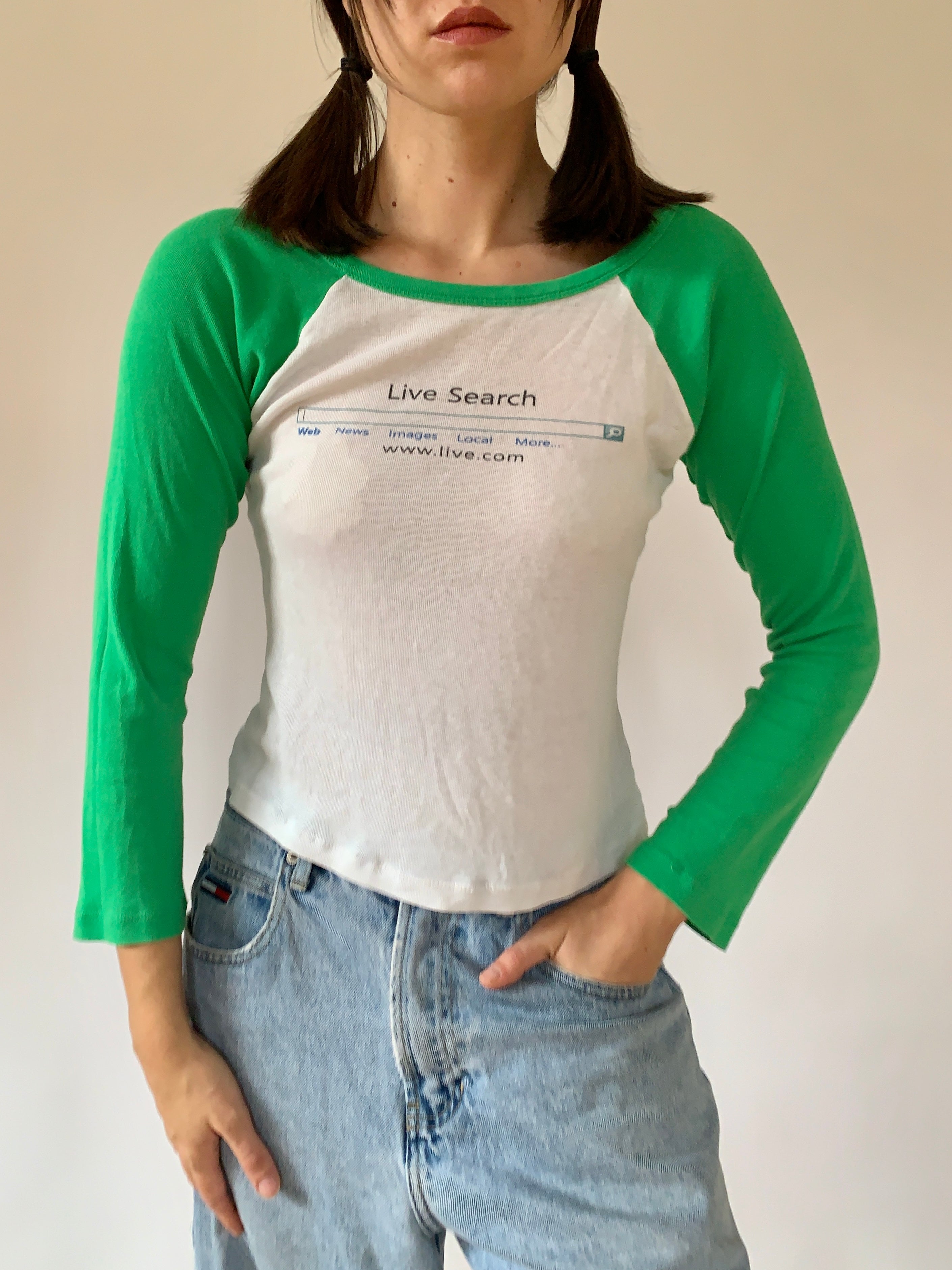 Vintage Windows Baseball Tee - Medium