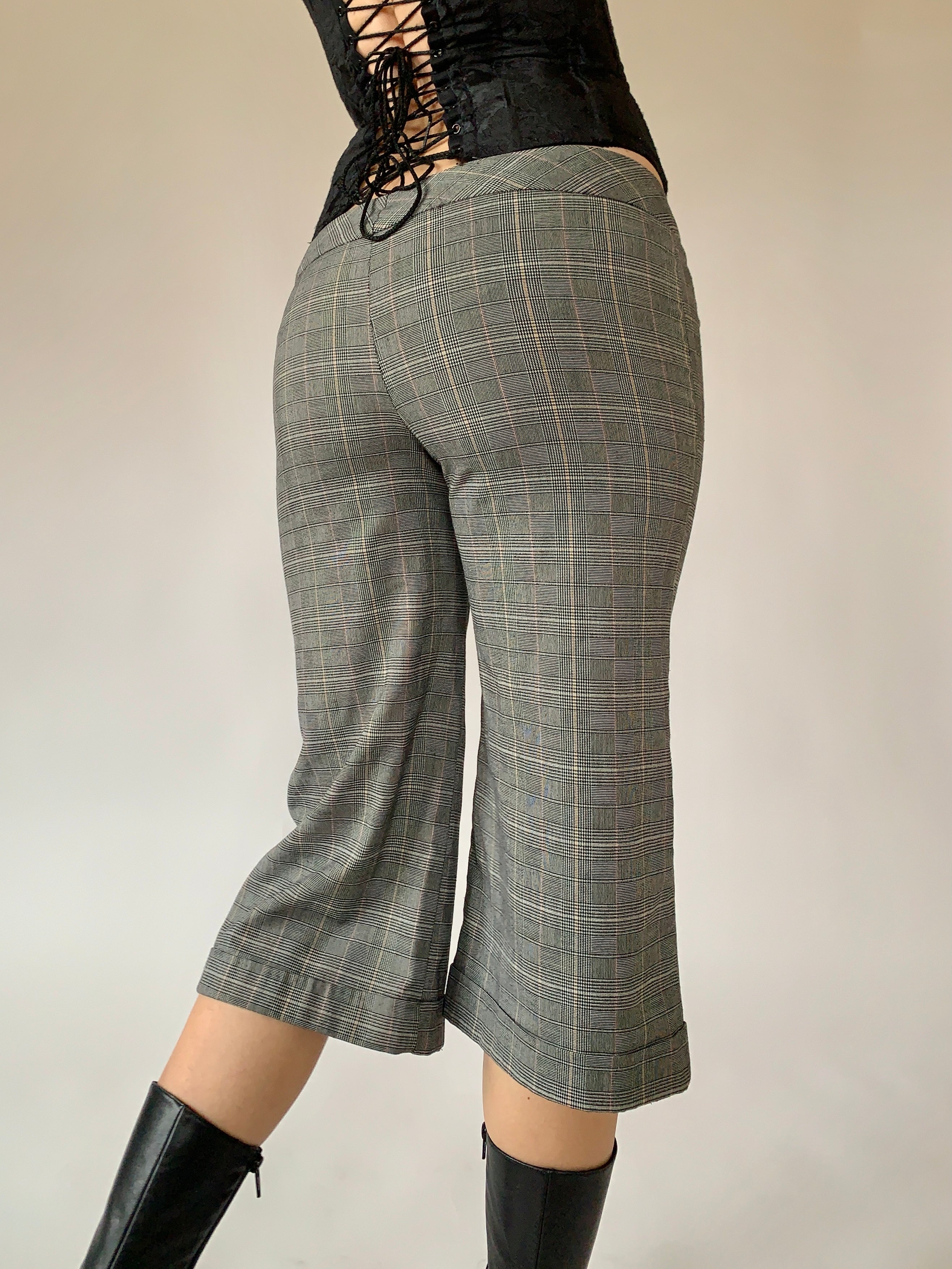 Y2K Capri Trousers - Small