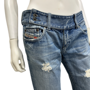 Vintage Diesel Ripped Denim Jeans (XS/S)