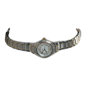 Silver Gold Accent Watch Choker