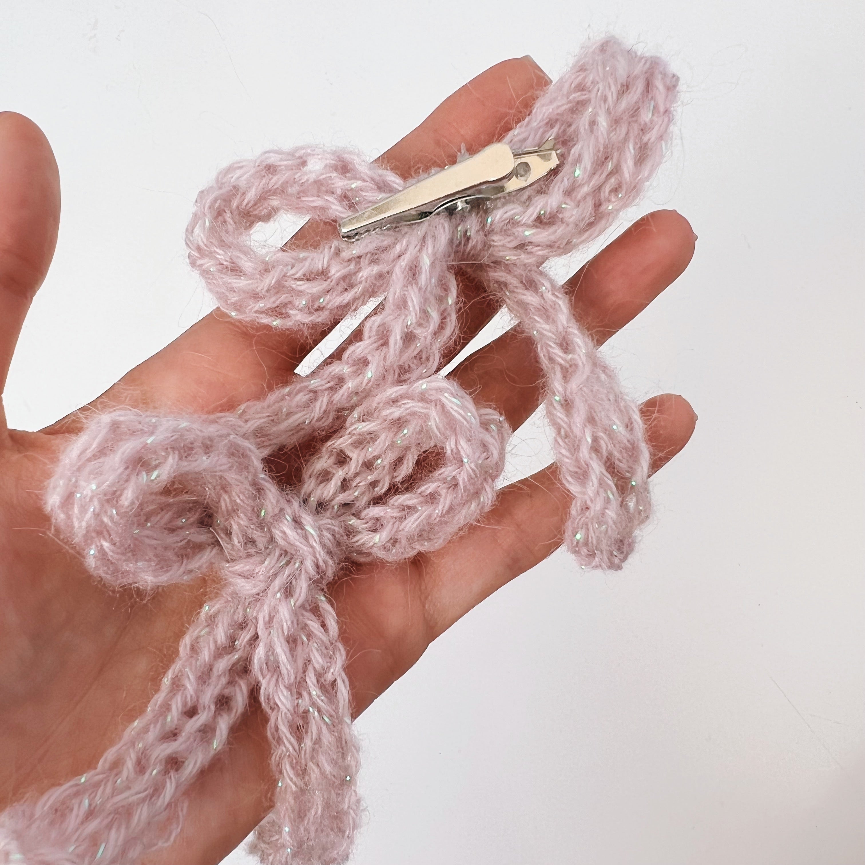 Handmade Knit Hairbows