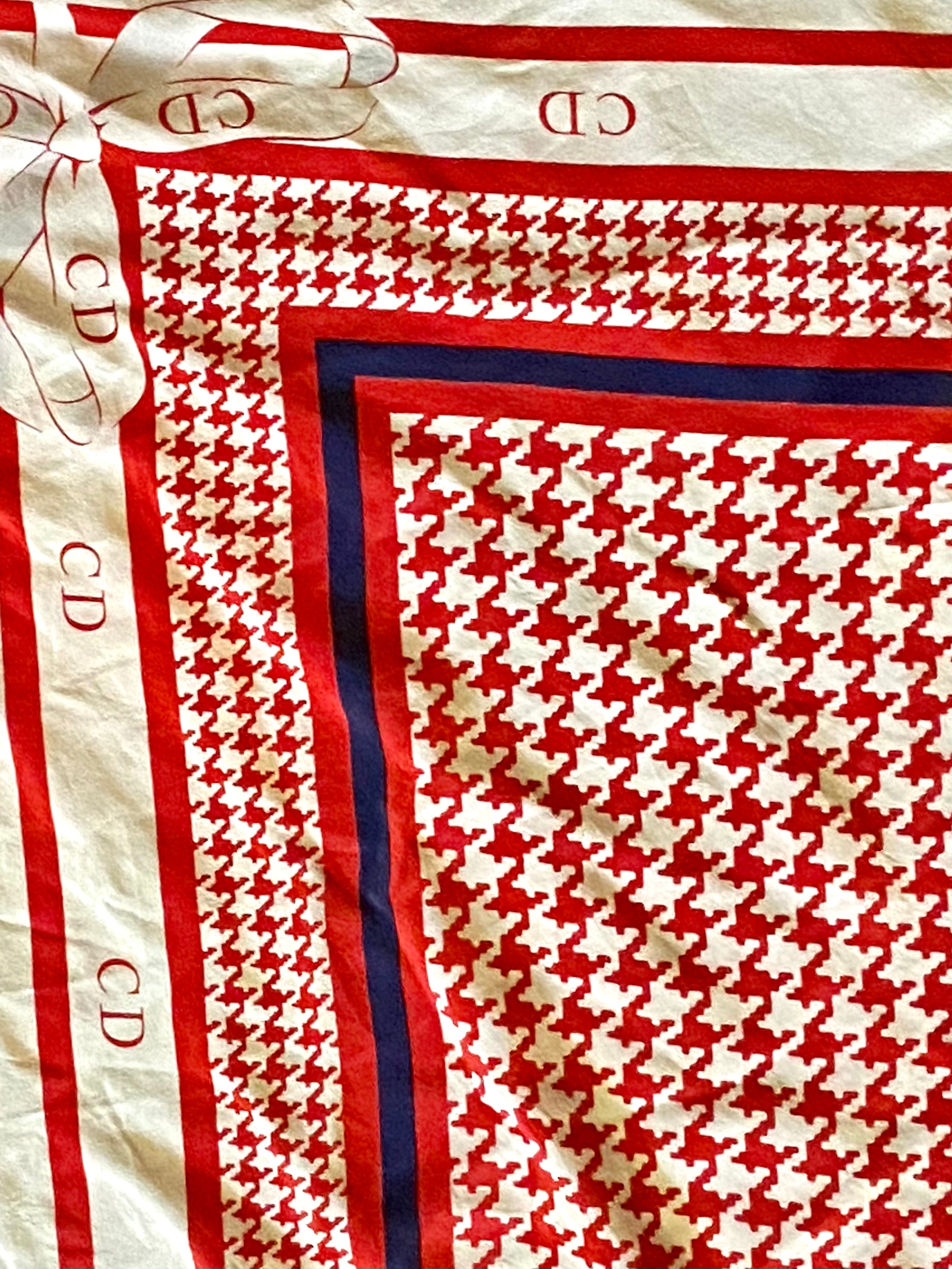 Christian Dior silk Scarf