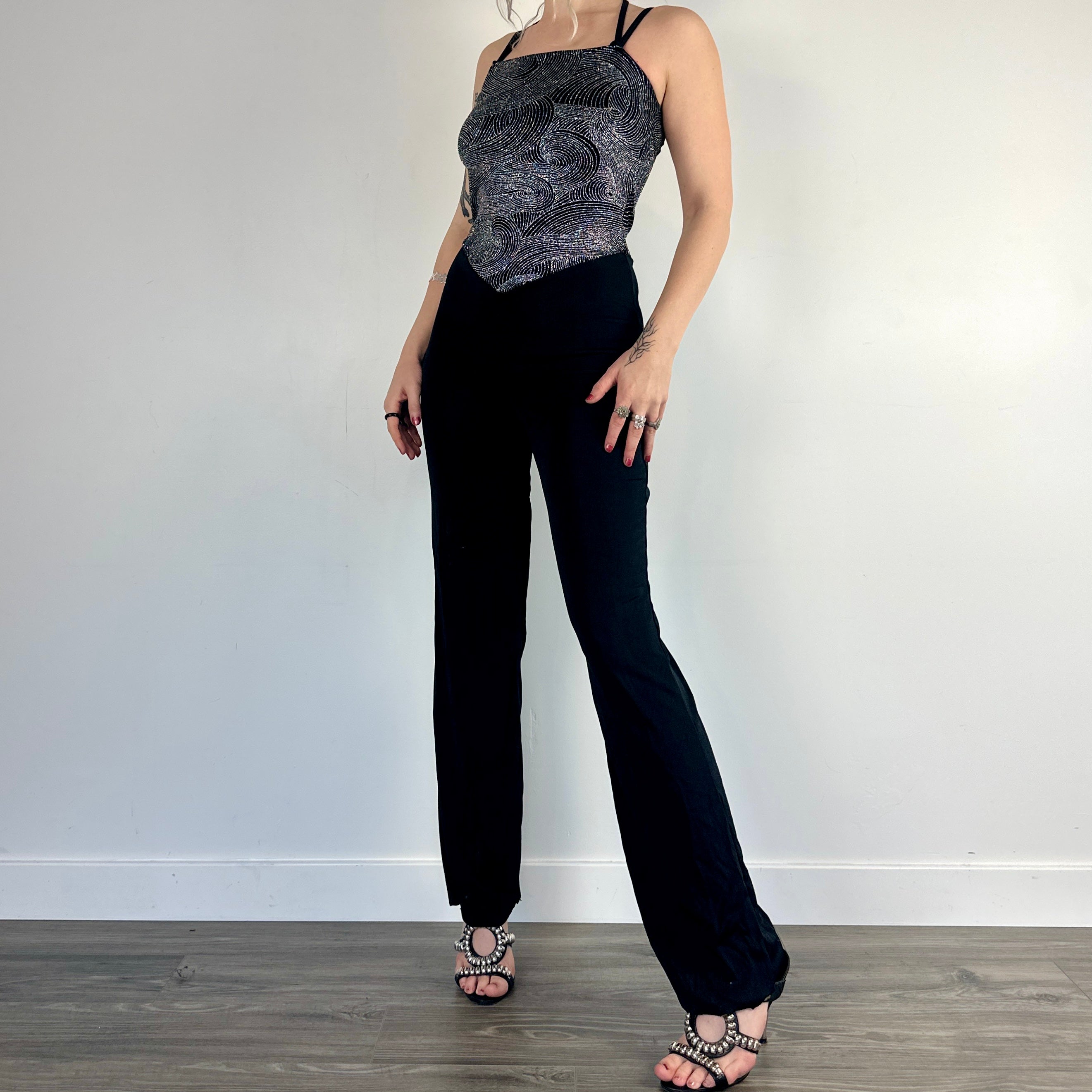 Sparkly Swirl Jumpsuit (S/M)