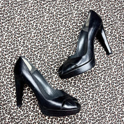Stuart Weitzman 90s Minimalist Leather Platform Heels (10)