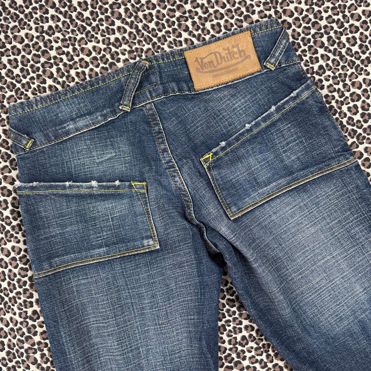 Von Dutch Low Rise Flare Jeans (XS)