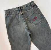 Y2K Denim Capris (S)