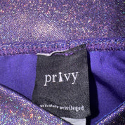 Holographic Cutout Midi Dress (S)