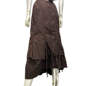 Vintage Whimsygoth French Vintage Maxi Skirt (XS/S)