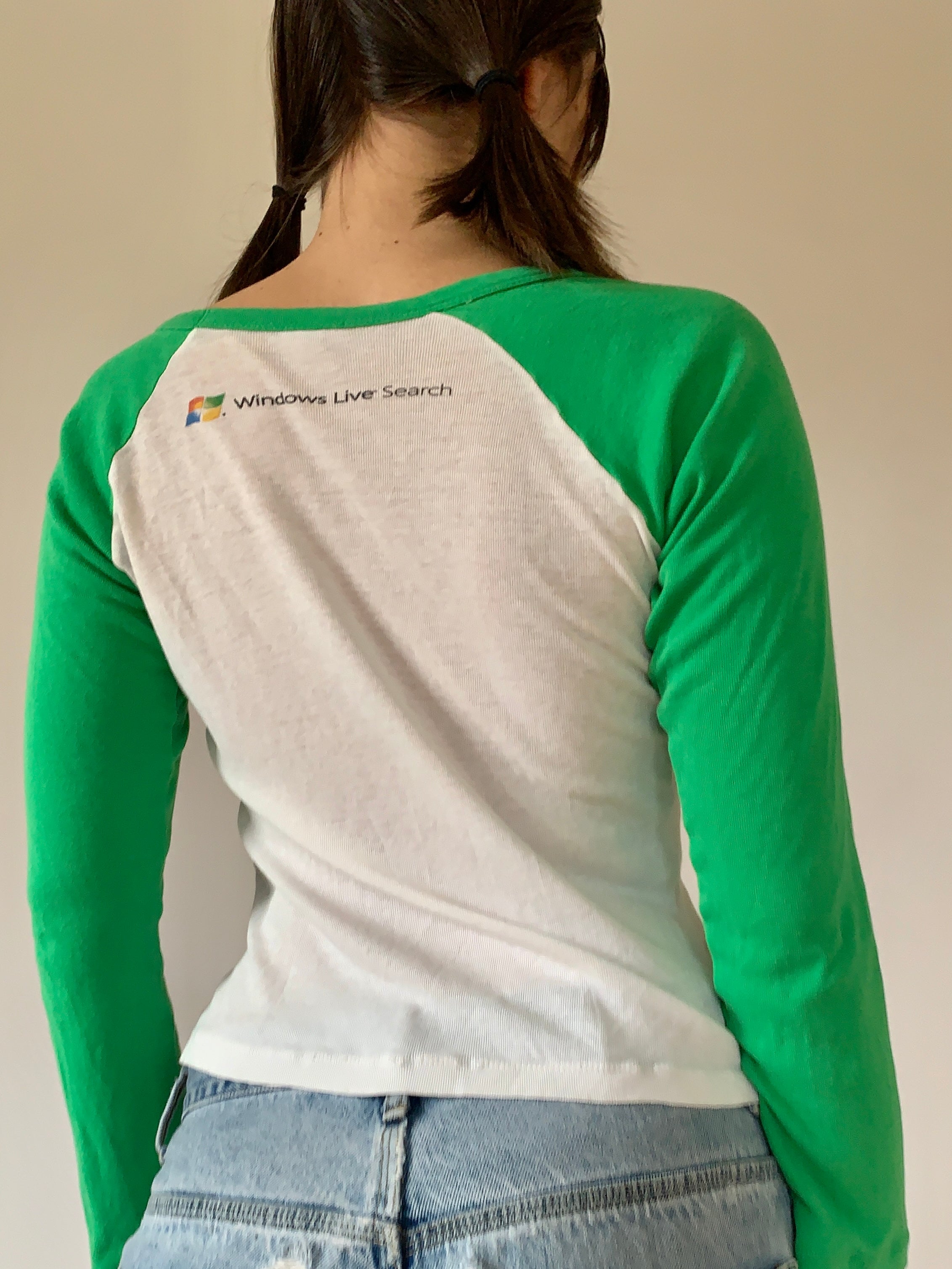 Vintage Windows Baseball Tee - Medium