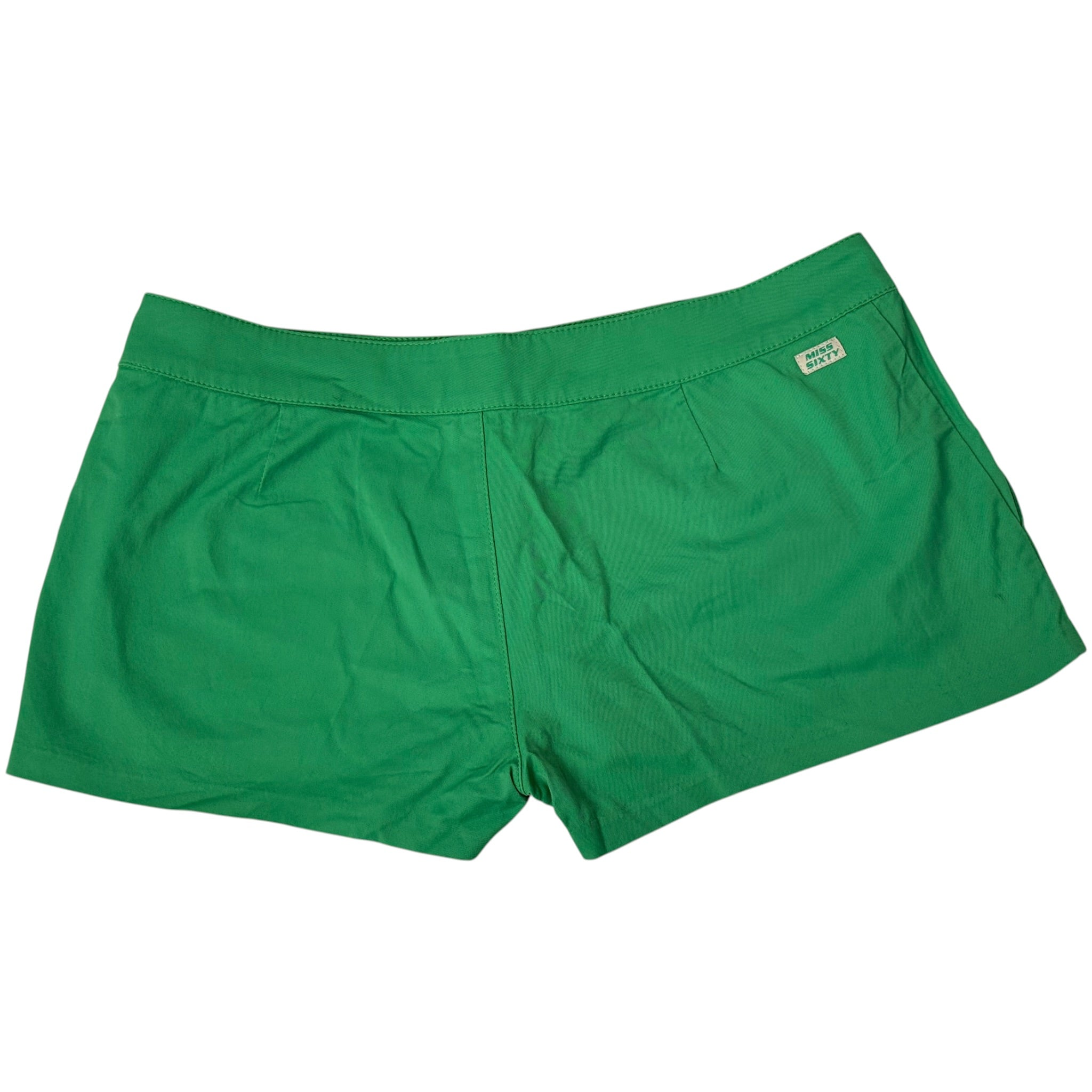 Miss Sixty Green Low Rise shorts (M)