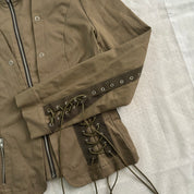 Italian Lace Up Jacket (XS/S)