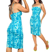 Vintage BCBG Abstract Print Midi Dress (XS)