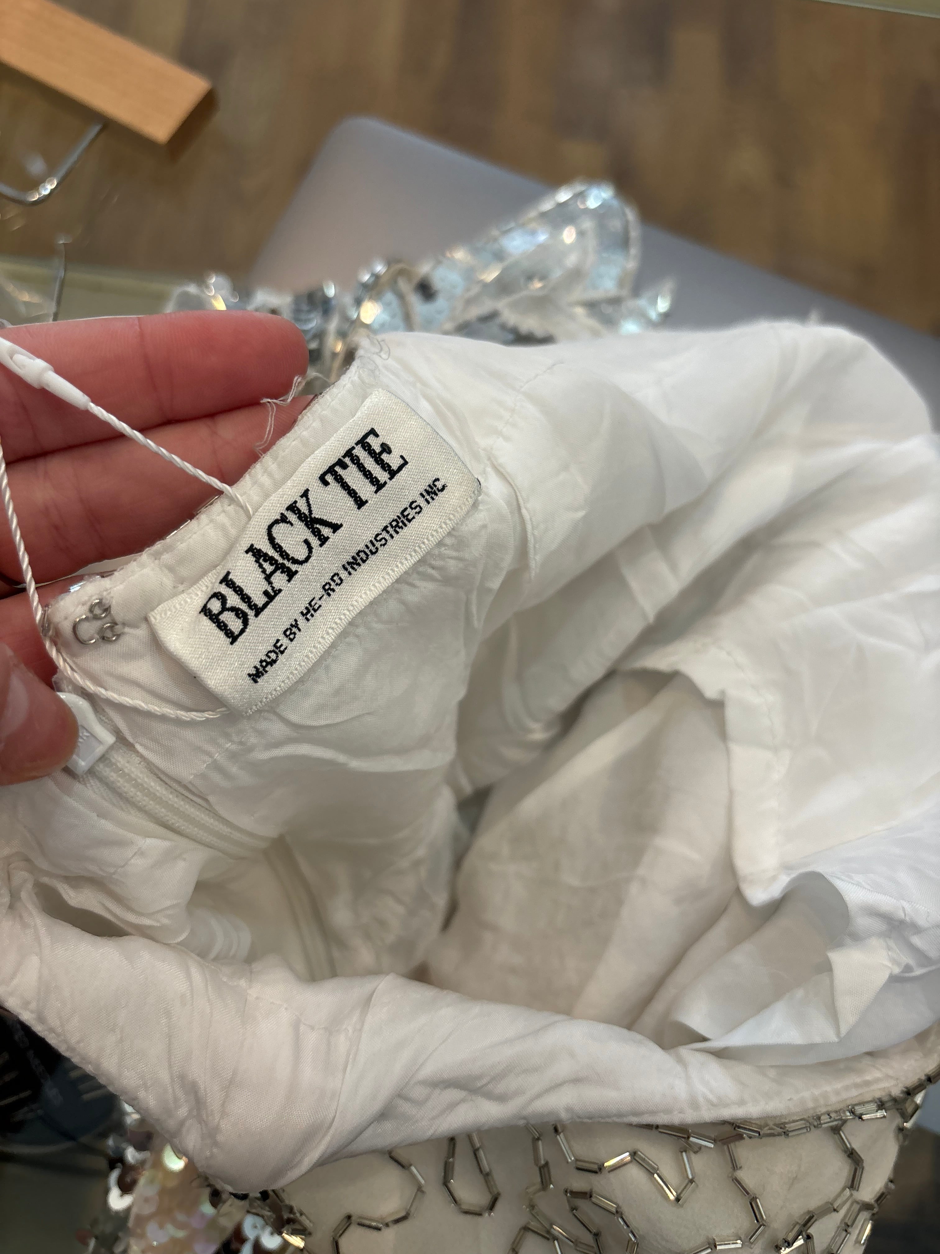 Chappell Roan White Beaded Dress (S)