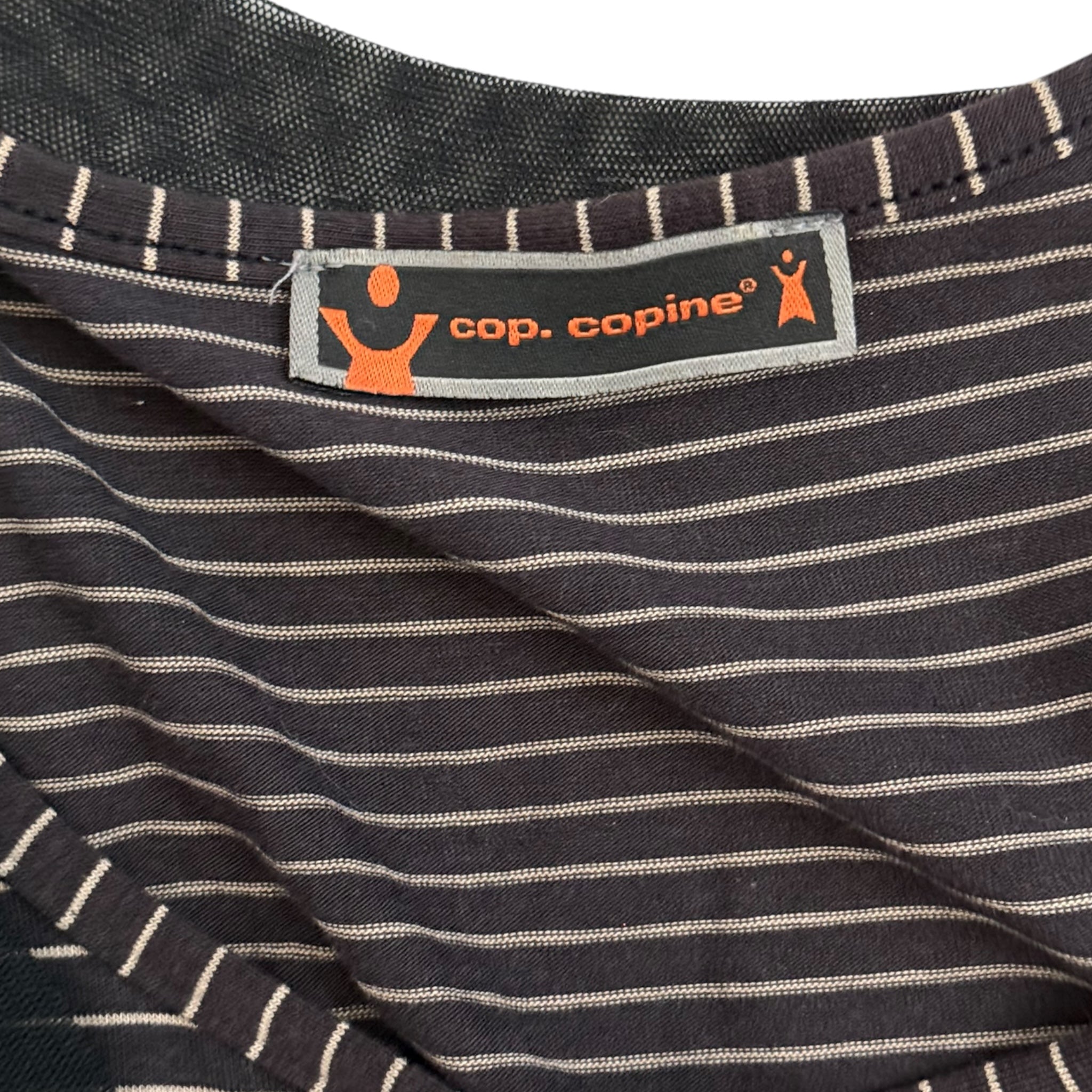 Archival Cop Copine "Fibor" Y2K Sweater Dress (XS/S)