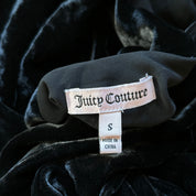 Juicy Couture Noir Velvet Tunic (S)