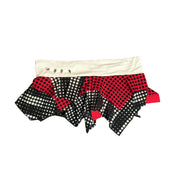 Polka Dot Handkerchief Micro Skirt (s)