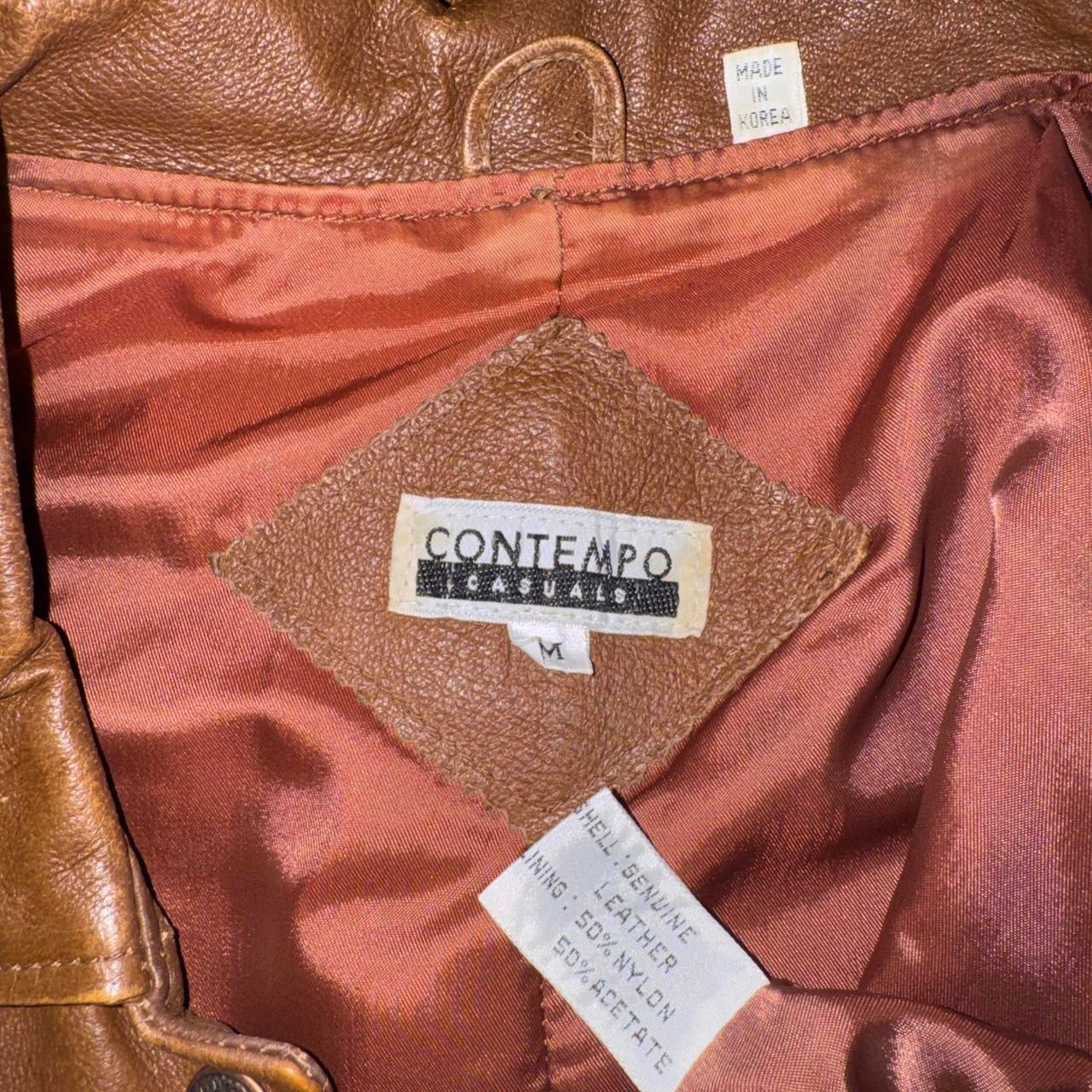 90s Western Leather Jacket (M)