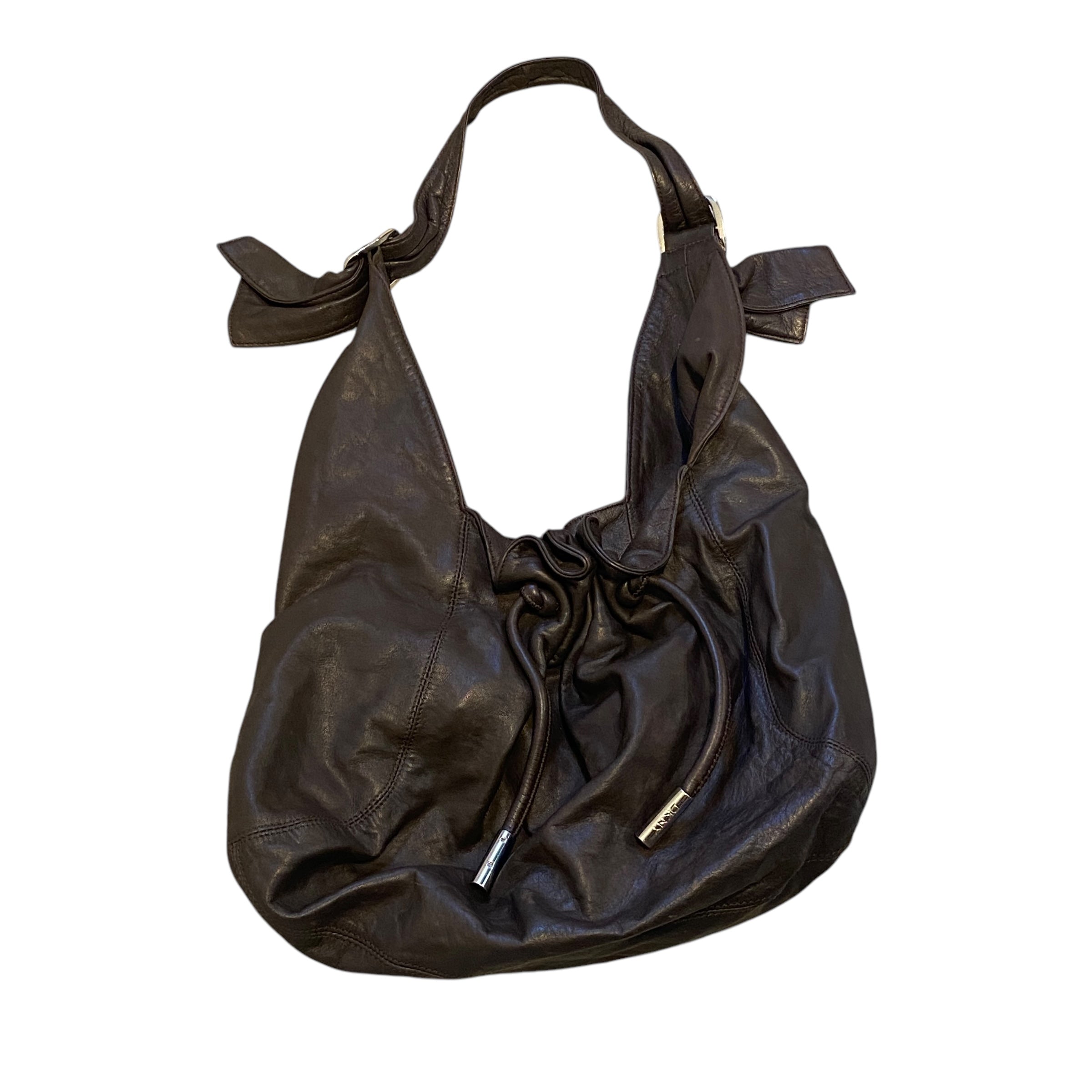 Vintage DKNY leather Slouch Bag