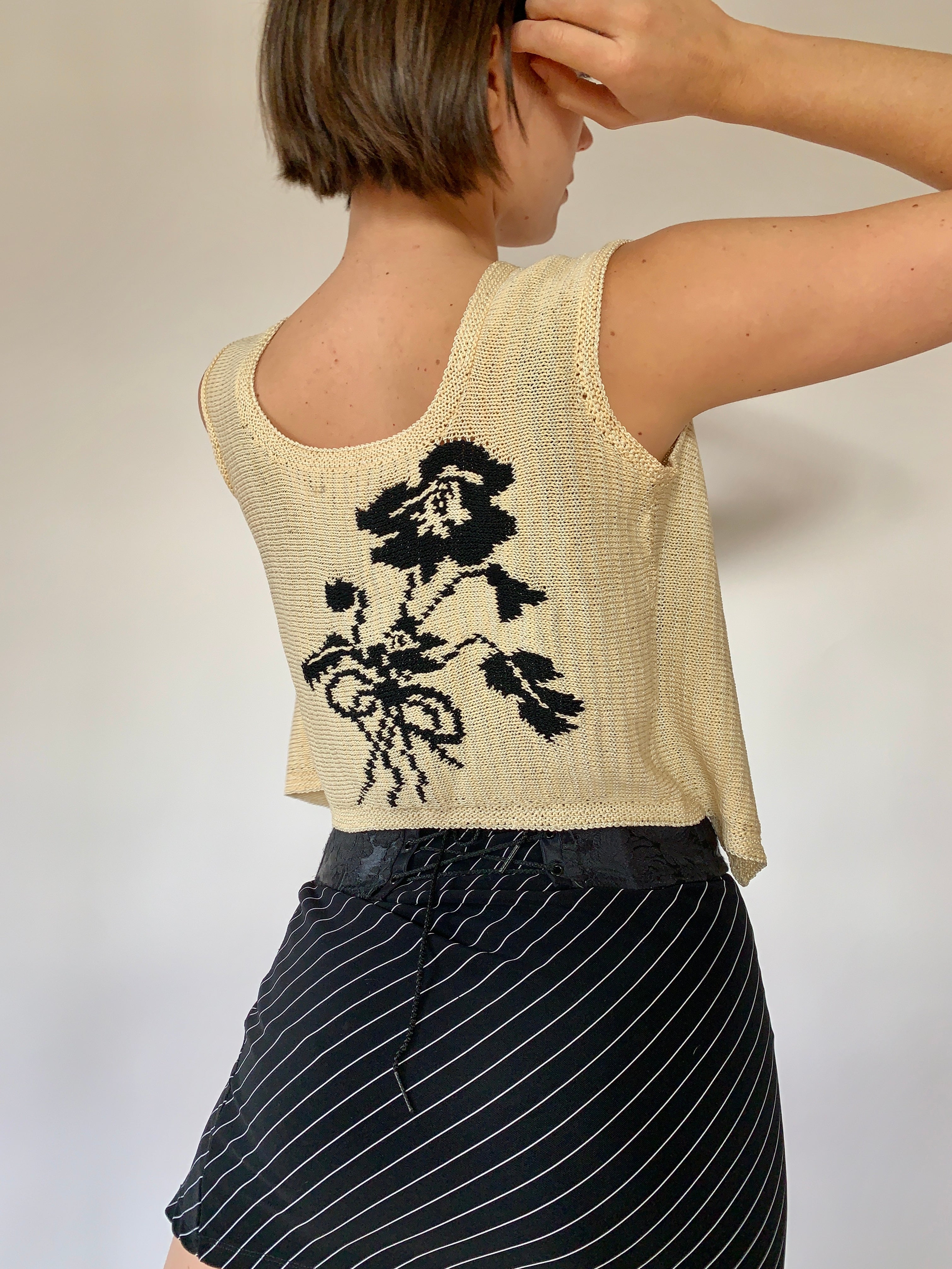 Coquette Knit Vest - XS/S