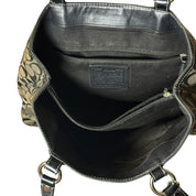 COACH soho east west signature shoulder bag