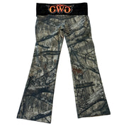 Y2K gwg mossy oak foldover flares (L)