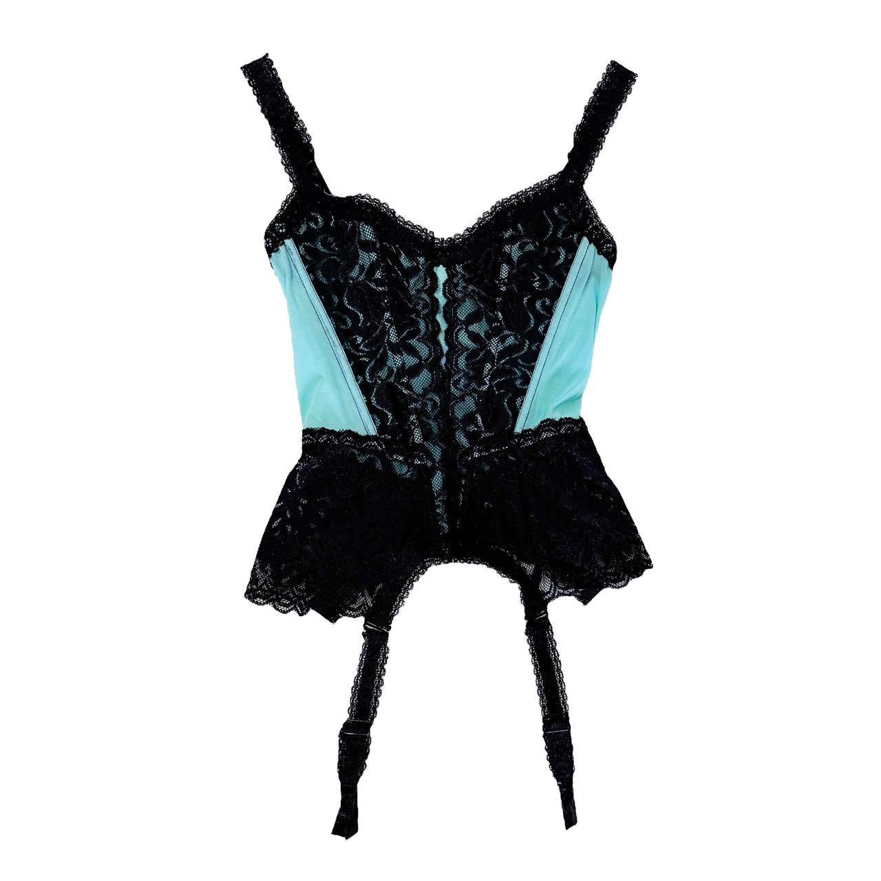 Morbid Threads Minty Mesh Bustier (XS)