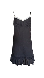 Noir Babydoll Dress (XS)