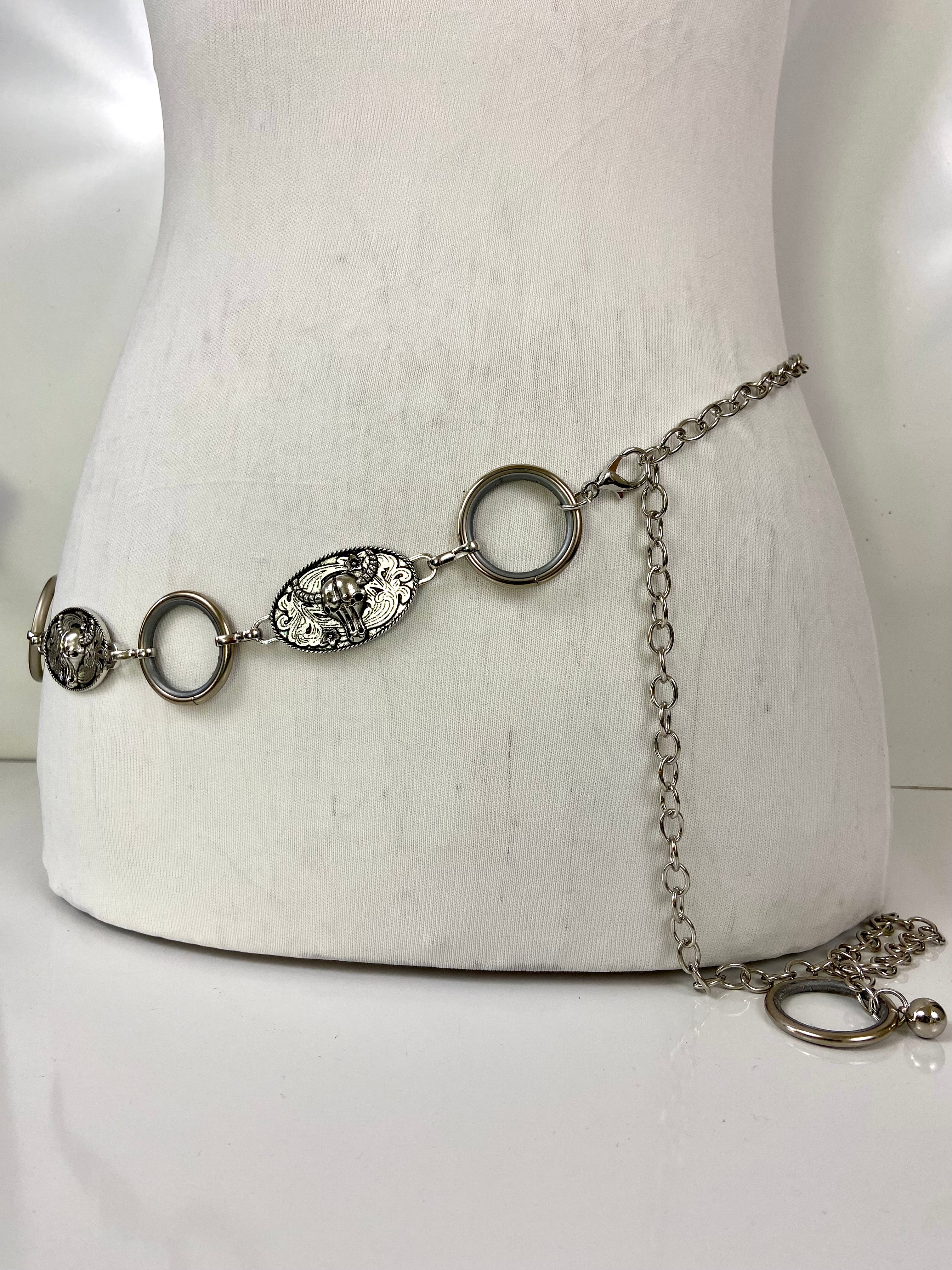 Western style 🐮 chain belt