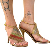 Giuseppe Zanotti Crystal Rainbow Heels (8.5)